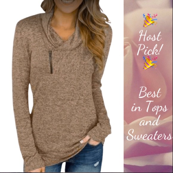 Sweaters - 🎉HP 🎉 Adorable Zip top Sweater